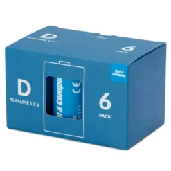 Kjell & Company D-batterier (LR20) 6-pack