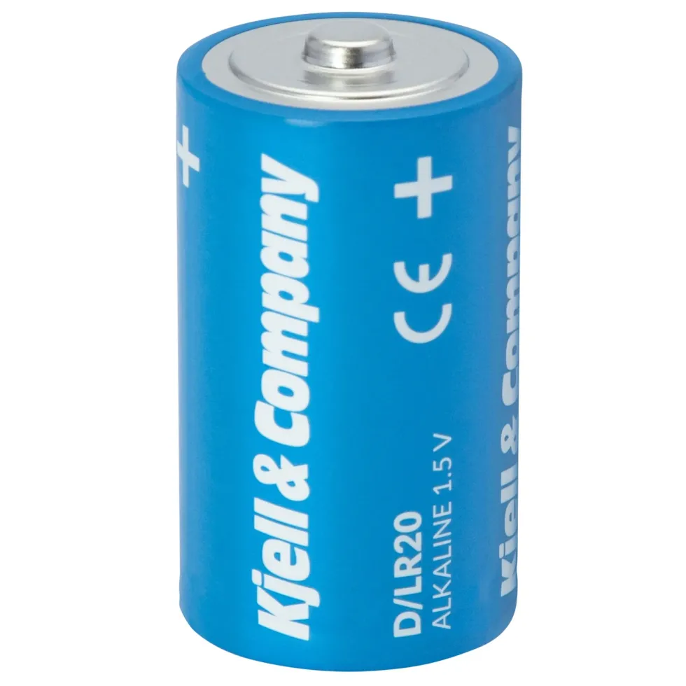 Kjell & Company D-batterier (LR20) 6-pack