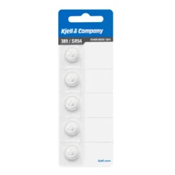 Kjell & Company Knappcellsbatteri SR54 (389) 5-pack