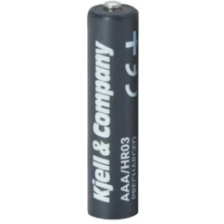 Kjell & Company Laddningsbara AAA-batterier 950 mAh 4-pack
