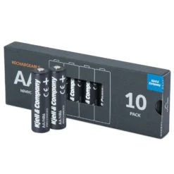 Kjell & Company Laddningsbara AA-batterier 2600 mAh 10-pack