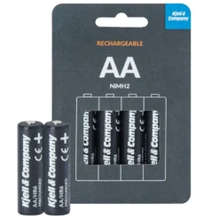 Kjell & Company Laddningsbara AA-batterier 2600 mAh 4-pack
