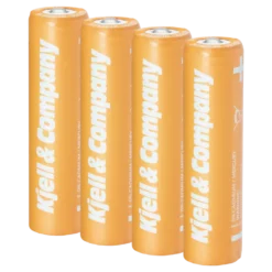 Kjell & Company 18650 Li-ion-batteri 3,6 V 2600 mAh 4-pack