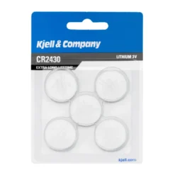 Kjell & Company Litiumbatteri CR2430 5-pack