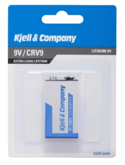 Kjell & Company 9 V-litiumbatteri (CR-V9)