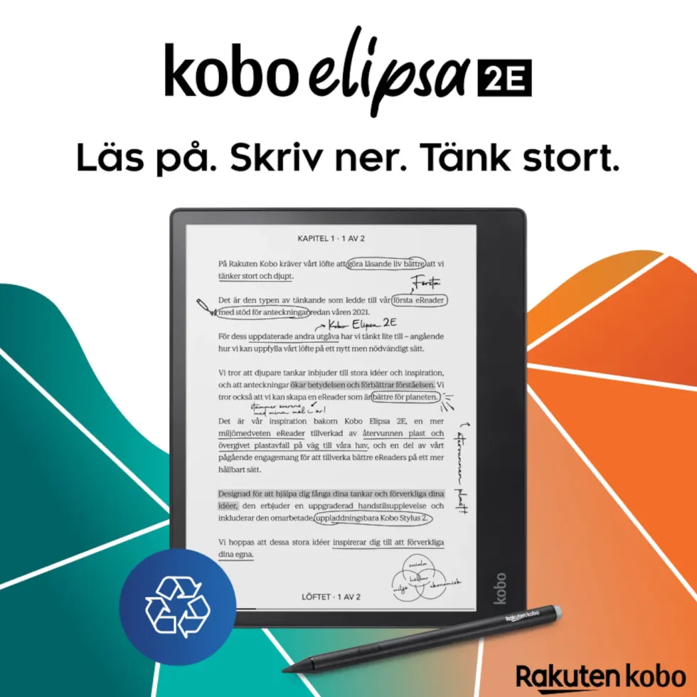 Kobo Notebook Elipsa 2E med Kobo Stylus 2
