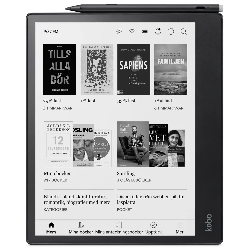 Kobo Notebook Elipsa 2E med Kobo Stylus 2