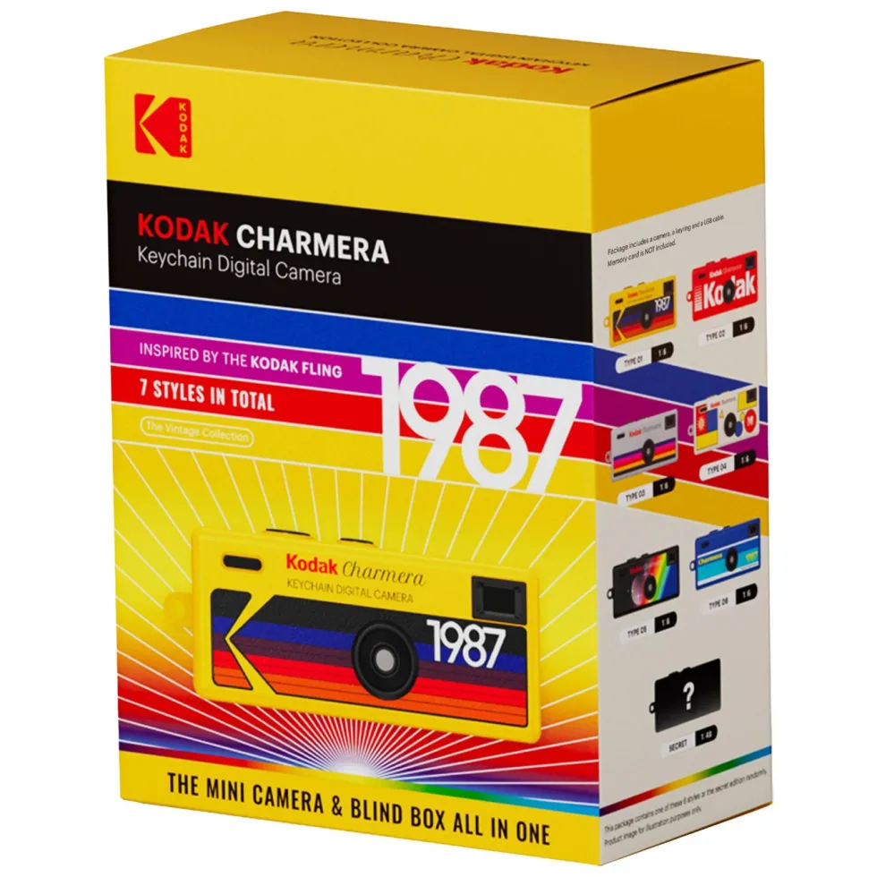 Kodak Charmera nyckelringskamera Blind Box