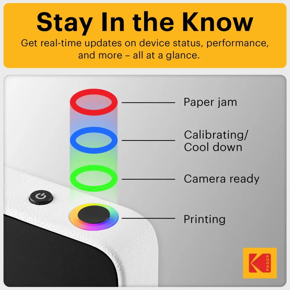 Kodak Instantkamera med bläckfri utskrift