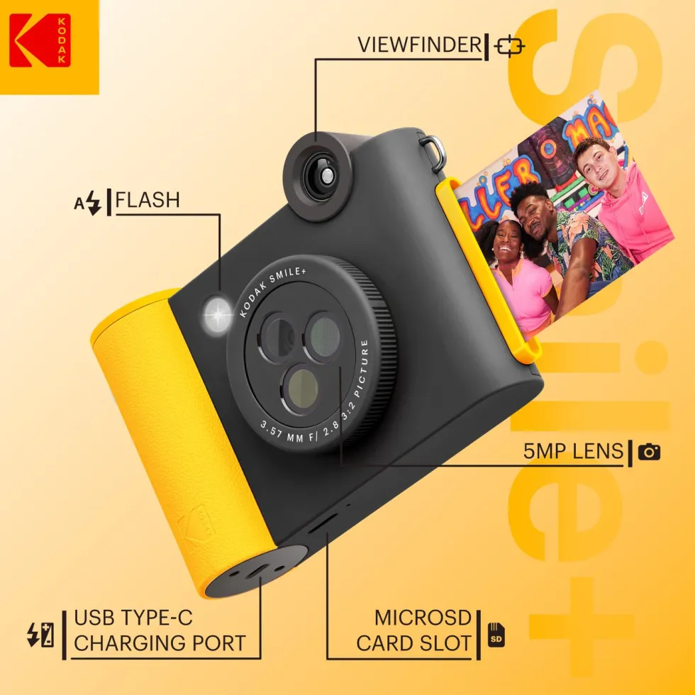 Kodak Smile+ digitalkamera med direktutskrift