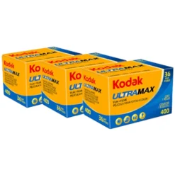 Kodak UltraMax 135-film 36 bilder med färg ISO 400 3-pack