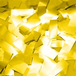 Konfettikanon med pappersremsor XL Guld