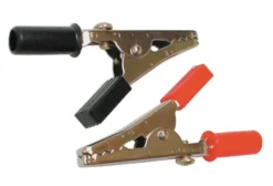 Krokodilklämma 45 mm Svart