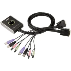 KVM-switch med DVI och USB