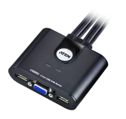 KVM-switch med VGA och USB