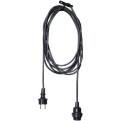 Lamphållare E27 med kabel