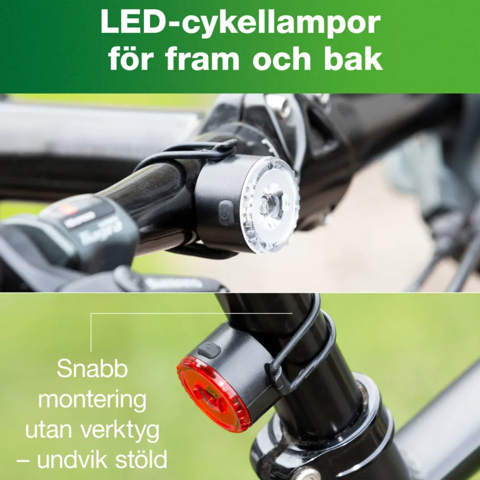Ledsavers Cykellampor