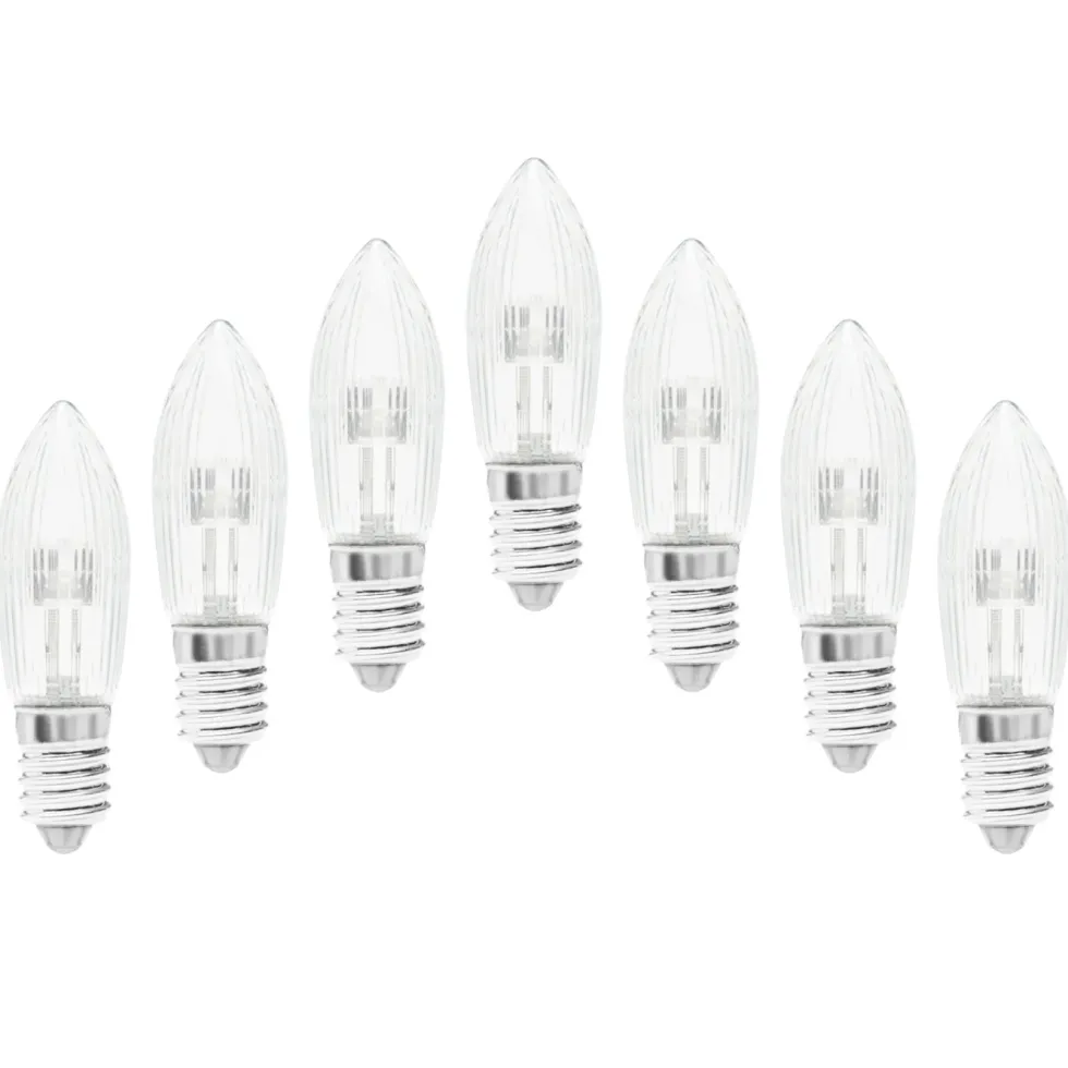 Ledsavers Reservlampa till Adventsljusstakar LED 7-pack