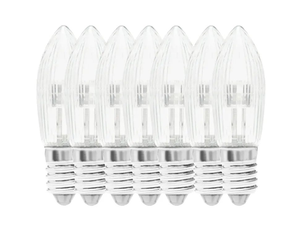 Ledsavers Reservlampa till Adventsljusstakar LED 7-pack