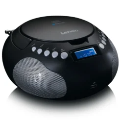 Lenco Bärbar CD-spelare Lenco SCD-331 Svart