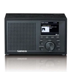 Lenco DAR-017BK DAB+ FM-radio med Bluetooth