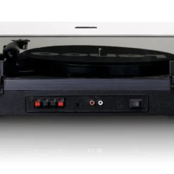 Lenco LS-301BK med högtalare