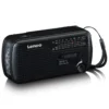 Lenco MCR-113BK FM-radio med dynamo- och solcellsladdning