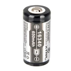 16340 Li-ion-batteri 3,7 V 650 mAh