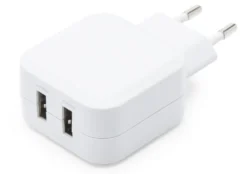 Linocell 4,8 A USB-laddare med två portar