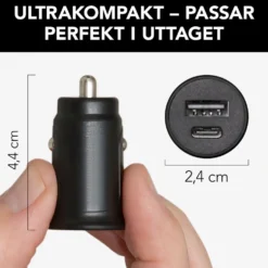 Linocell Billaddare med snabbladdning 30 W