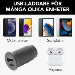 Linocell Billaddare med snabbladdning 30 W