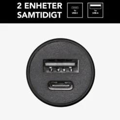 Linocell Billaddare med snabbladdning 30 W