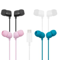 Linocell Bullets USB-C-Hörlurar Vit