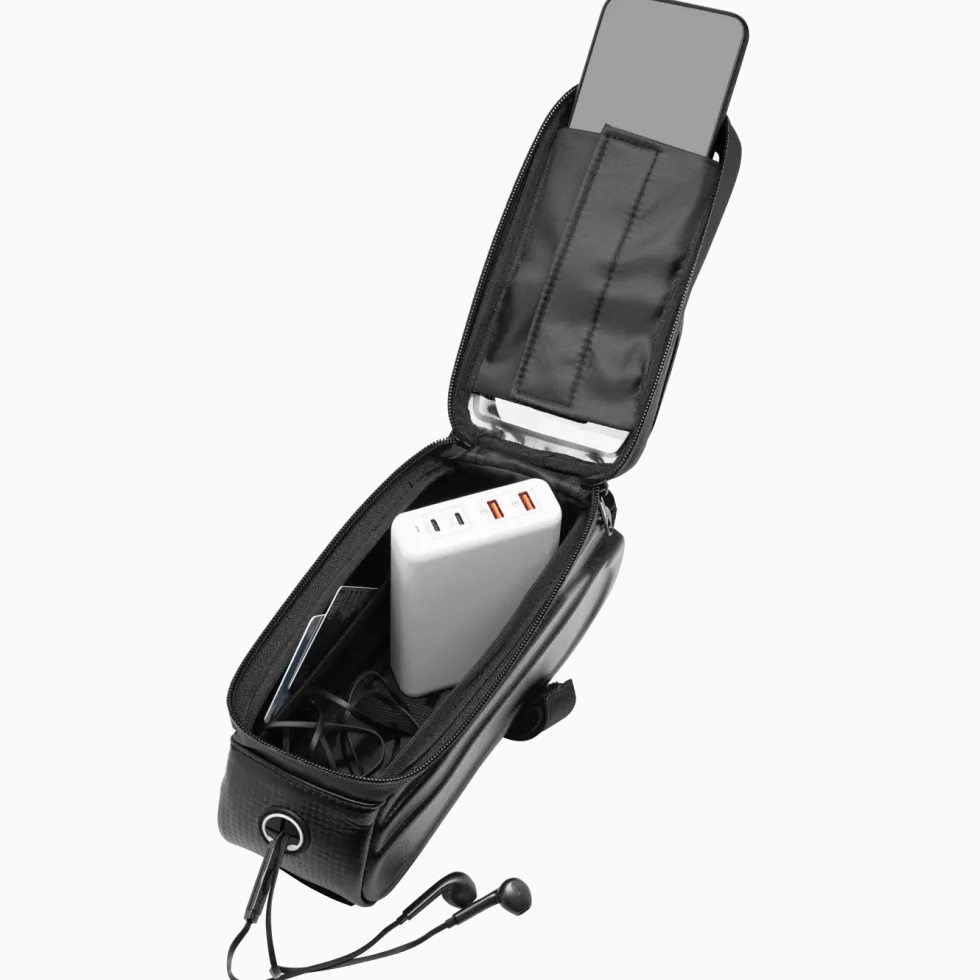 Linocell Cykelväska med telefonficka för ram