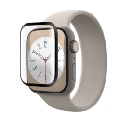 Linocell Elite Extreme Curved Skärmskydd för Apple Watch Series 7, 8 och 9 45 mm