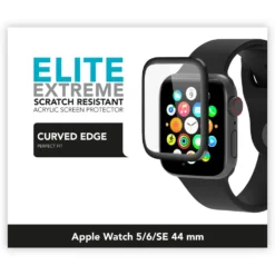Linocell Elite Extreme Curved Skärmskydd för Apple Watch Series 5, 6 och SE 44 mm