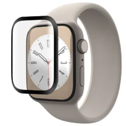 Linocell Elite Extreme Curved Skärmskydd för Apple Watch Series 7, 8 och 9 41 mm