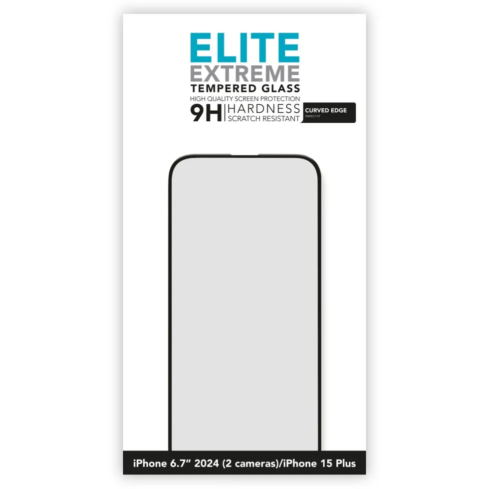 Linocell Elite Extreme Curved Skärmskydd för iPhone 16 Plus