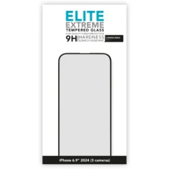 Linocell Elite Extreme Curved Skärmskydd för iPhone 16 Pro Max och 17 Pro Max
