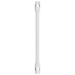 Linocell Flat USB-C-kabel 13 cm Vit