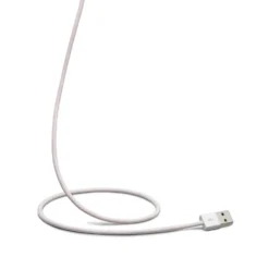 Linocell Flätad USB-A- till USB-C-kabel Rosa 1 m