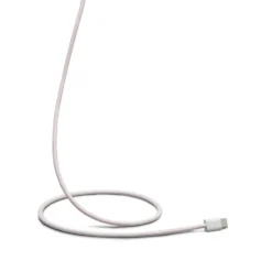 Linocell Flätad USB-C- till USB-C-kabel 60W Rosa 2 m