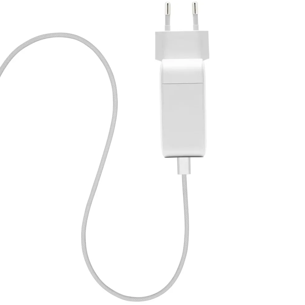 Linocell Flätad USB-C- till USB-C-kabel 240 W Vit 2m