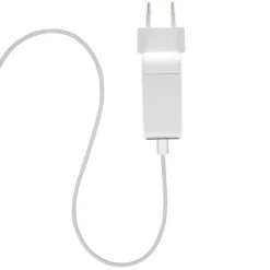 Linocell Flätad USB-C- till USB-C-kabel 240 W Vit 1m