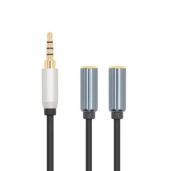 Linocell Förgreningskabel för 3,5 mm-kontakt Svart