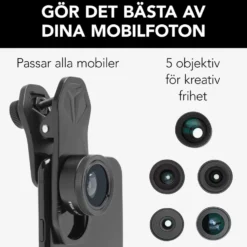 Linocell 5-i-1 Objektiv-kit mobilkamera