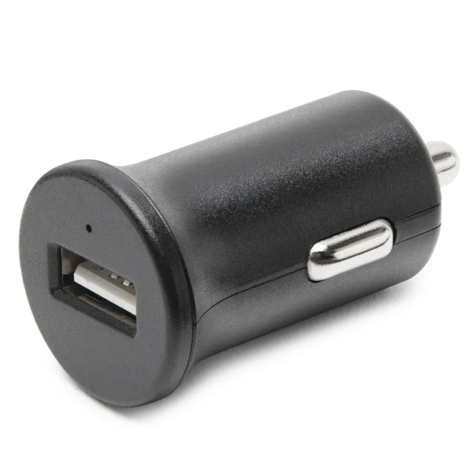 Linocell Mini USB-billaddare 2,4 A Svart