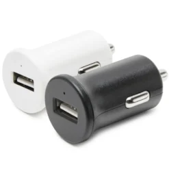 Linocell Mini USB-billaddare 2,4 A Svart