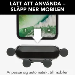 Linocell Mobilhållare med snabbfäste för vindruta