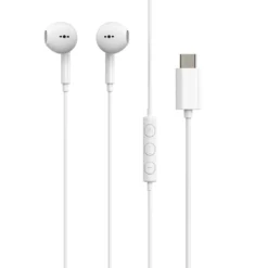 Linocell Pins Hörlurar med USB-C Vit